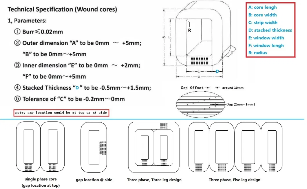 S13 100kVA được tùy chỉnh lõi vết thương phân tán cho biến áp phân phối 7