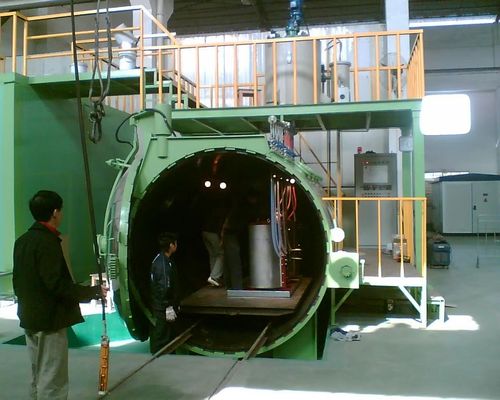Tăng áp suất nhà máy sấy chân không đúc của hai thành phần chất lấp trộn trước